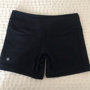 lululemon cycle shorts